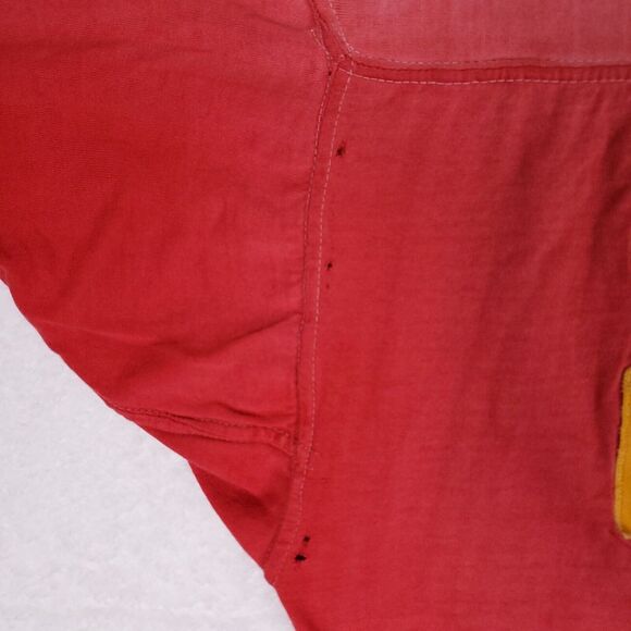 Vintage Russell Southern Football Jersey Red Gold Greek‎ Lettering #26 Rare - Picture 10 of 12